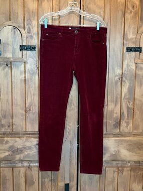 Kut from the Kloth Burgundy Corduroy Pants